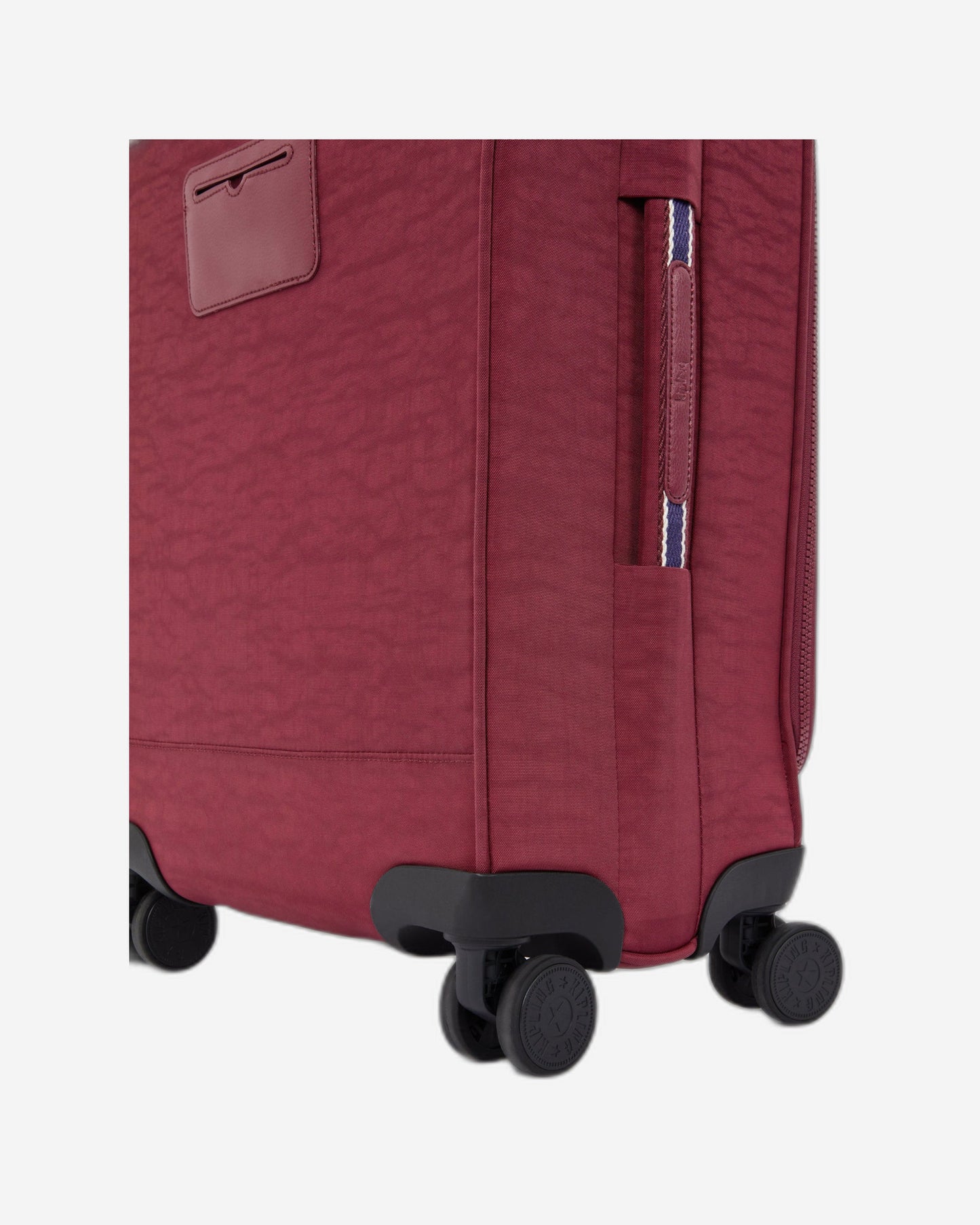 حقيبة سفر Kipling New Youri Spin S Lounge Wine صغيرة بعجلات I7504-5FW