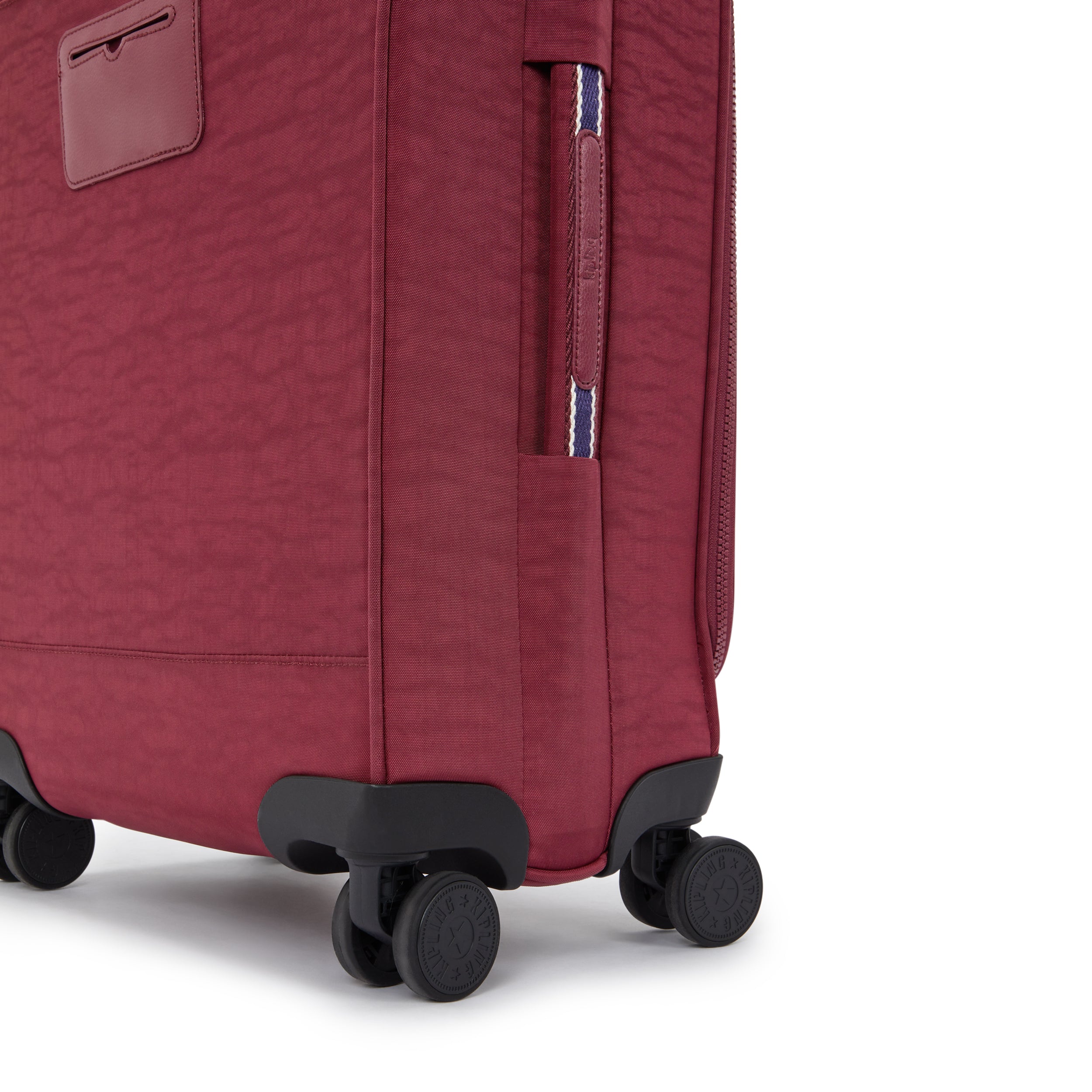 حقيبة سفر Kipling New Youri Spin S Lounge Wine صغيرة بعجلات I7504-5FW