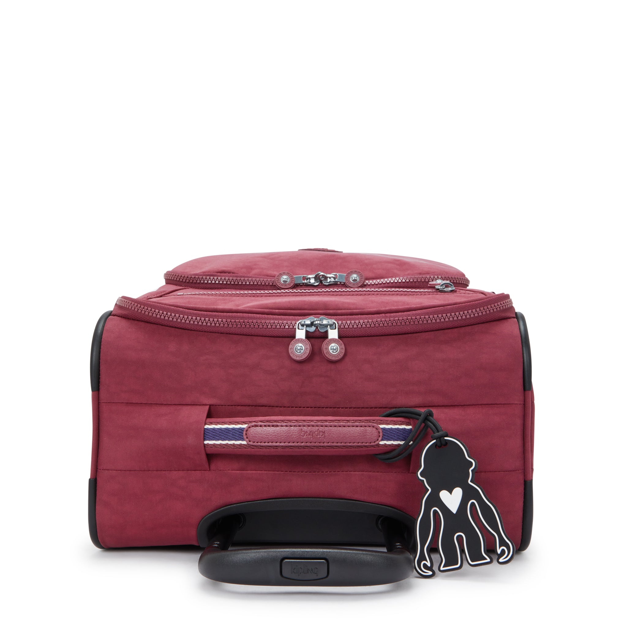 حقيبة سفر Kipling New Youri Spin S Lounge Wine صغيرة بعجلات I7504-5FW