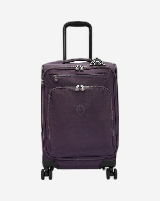 حقيبة سفر Kipling New Youri Spin S Ultimate Plum صغيرة الحجم I7504-67U