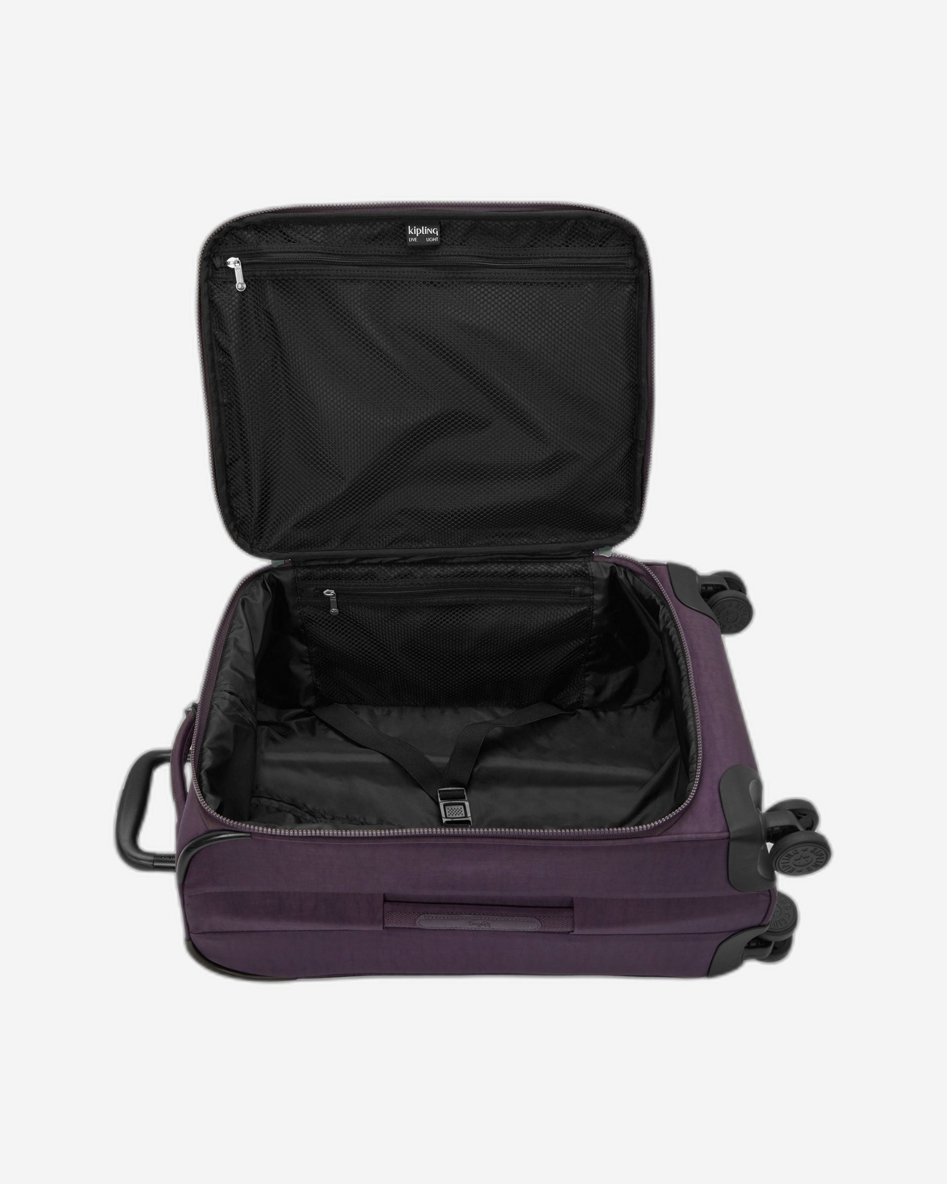 حقيبة سفر Kipling New Youri Spin S Ultimate Plum صغيرة الحجم I7504-67U