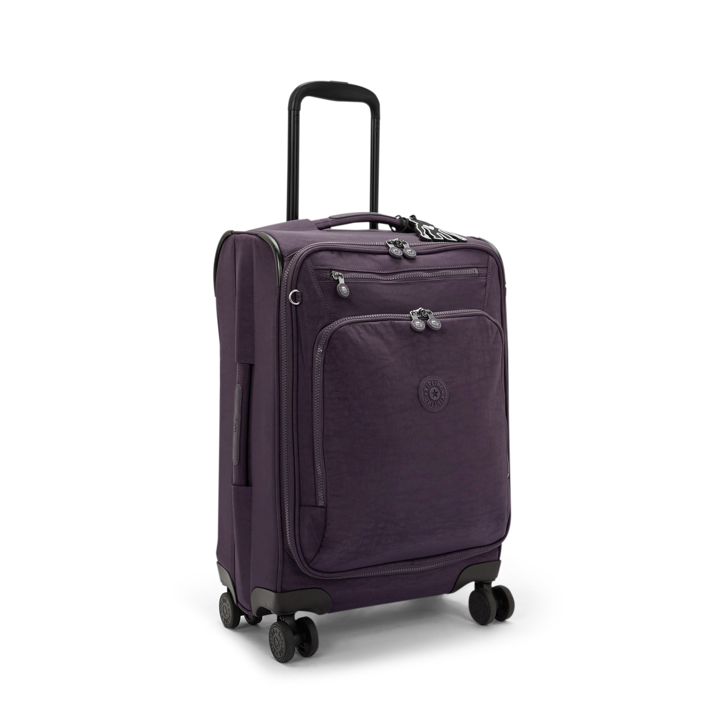 حقيبة سفر Kipling New Youri Spin S Ultimate Plum صغيرة الحجم I7504-67U