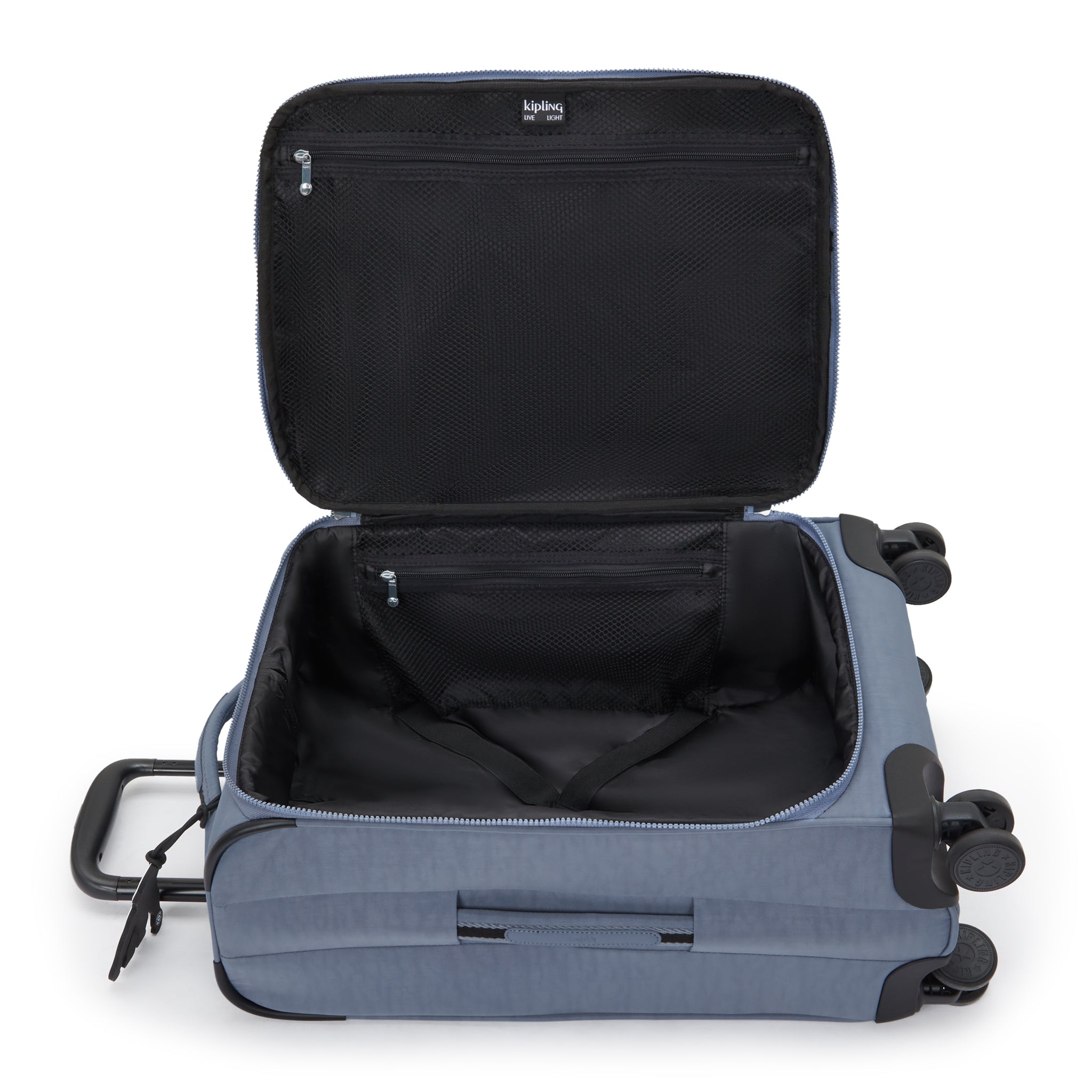 حقيبة Kipling New Youri Spin S Blue Stone صغيرة بعجلات I7504-6FB