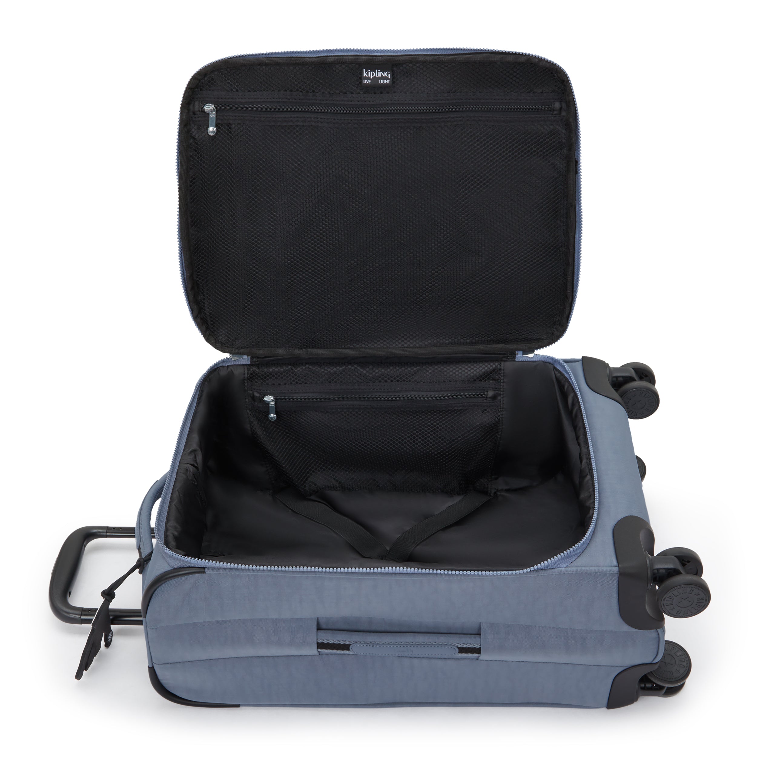 حقيبة Kipling New Youri Spin S Blue Stone صغيرة بعجلات I7504-6FB