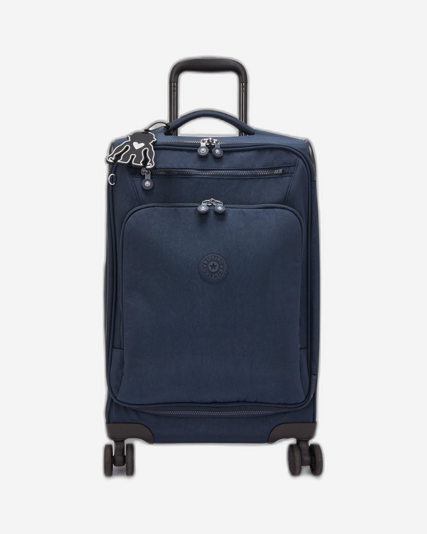 حقيبة سفر صغيرة Kipling New Youri Spin S Blue Bleu 2 ذات عجلات قابلة للطي C2I7504-96V
