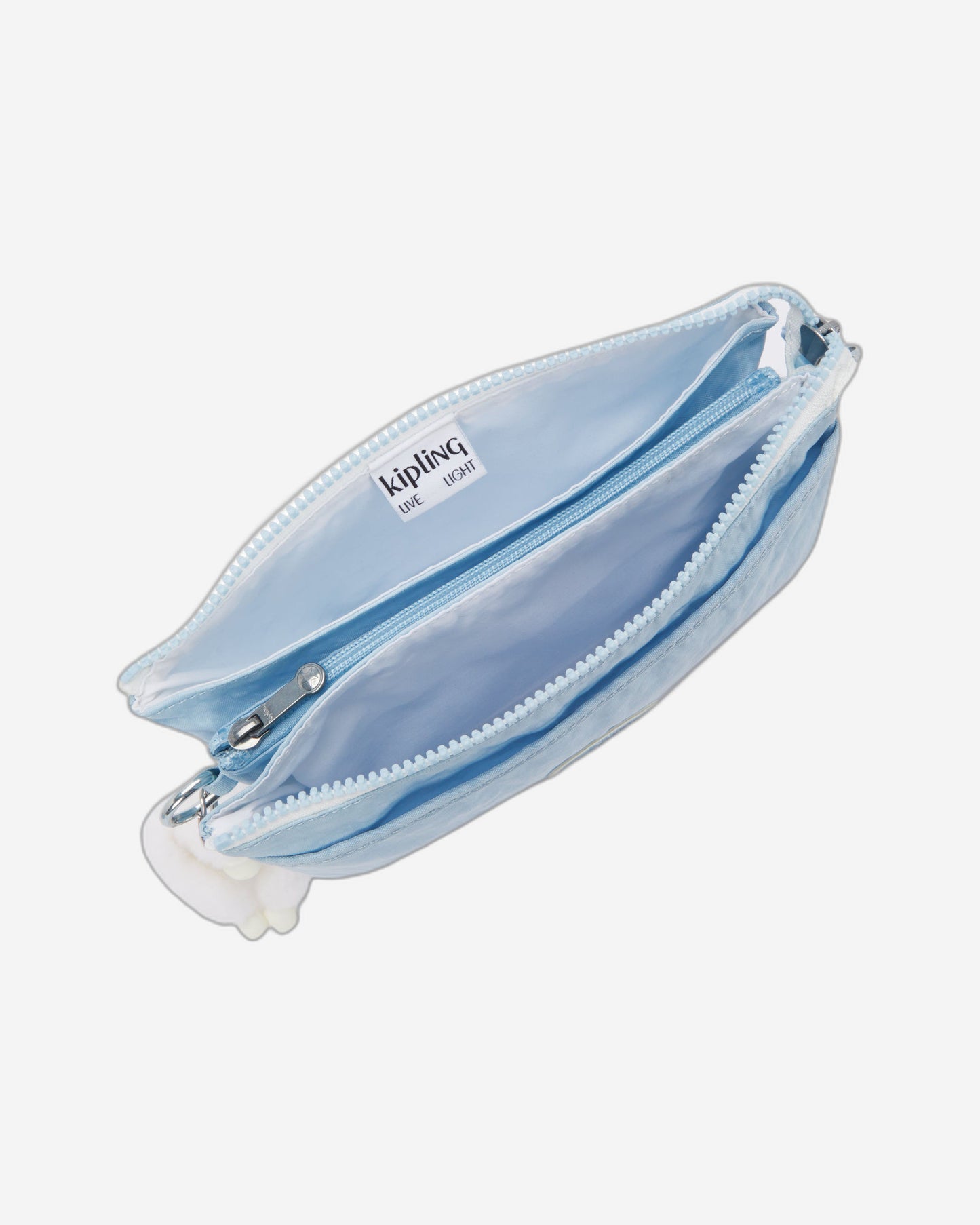 حقيبة كيبلينج ريري فروست بلو كبيرة مع حزام كتف C2I7590-LZ8