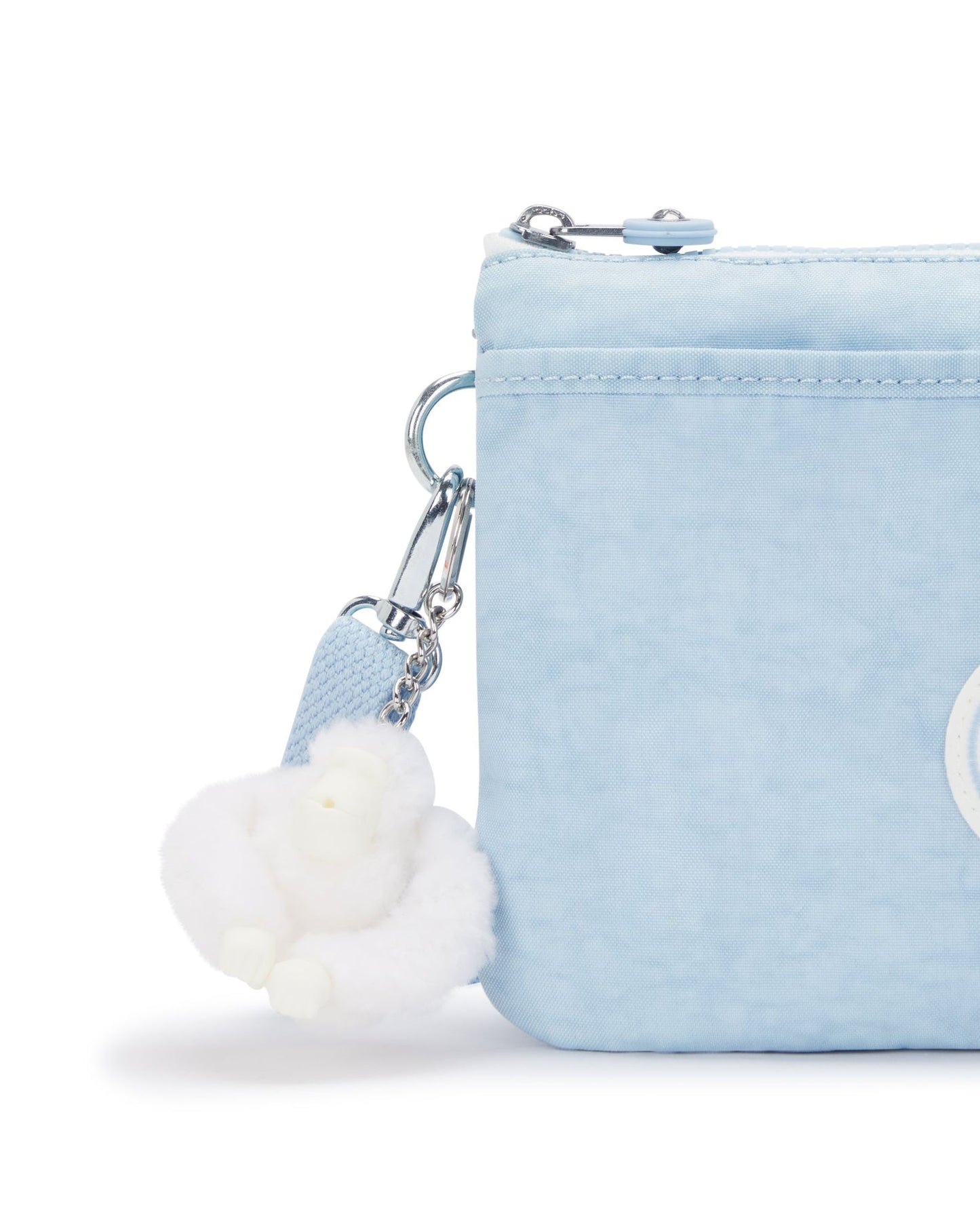 حقيبة كيبلينج ريري فروست بلو كبيرة مع حزام كتف C2I7590-LZ8