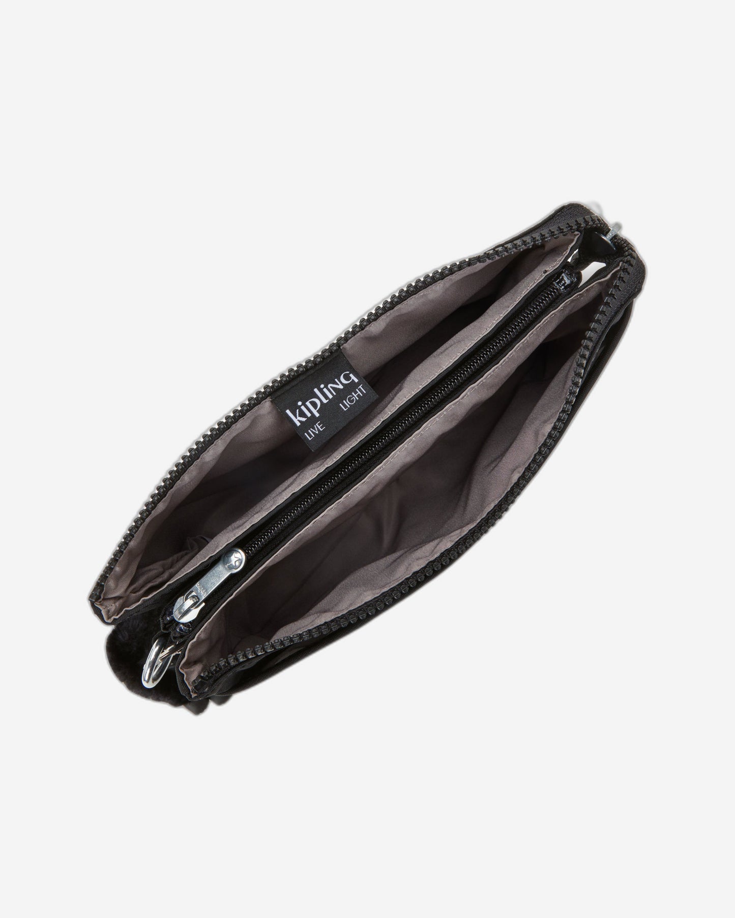 حقيبة كيبلينج ريري بلاك نوار كبيرة مع حزام كروس بودي C2I7590-P39