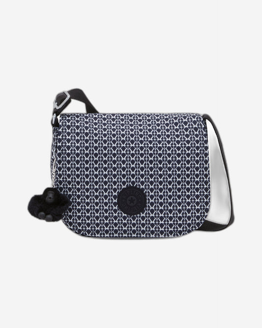 حقيبة كروس بودي متوسطة الحجم بطبعة مميزة من كيبلينج لورين إم C2I7601-DD2