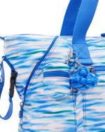 حقيبة أطفال Kipling Art M باللون الأزرق المخفف، حقيبة أطفال كبيرة مع حصيرة تغيير C2I7666-TX9