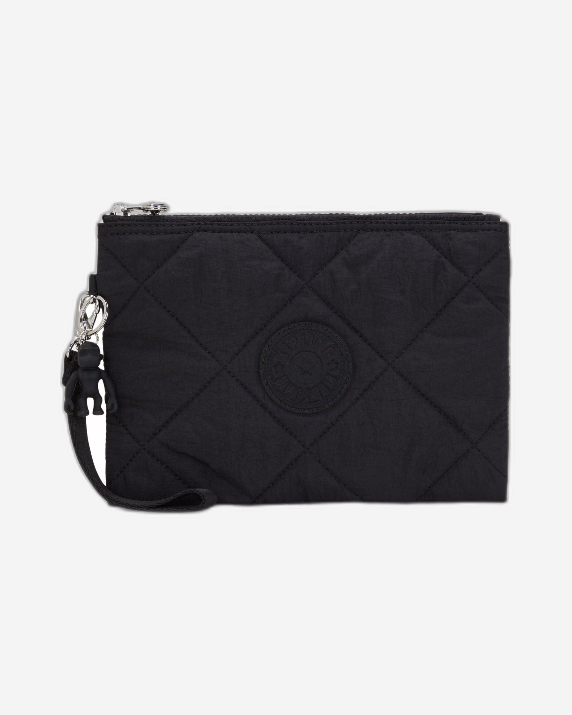 حقيبة كيبلينج فانسي كوزميك السوداء الكبيرة المسطحة C2I7668-95R