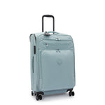 حقيبة سفر كيبلينج نيو يوري سبين إم متوسطة الحجم رمادية اللون قابلة للتمدد بعجلات I7706-3NL