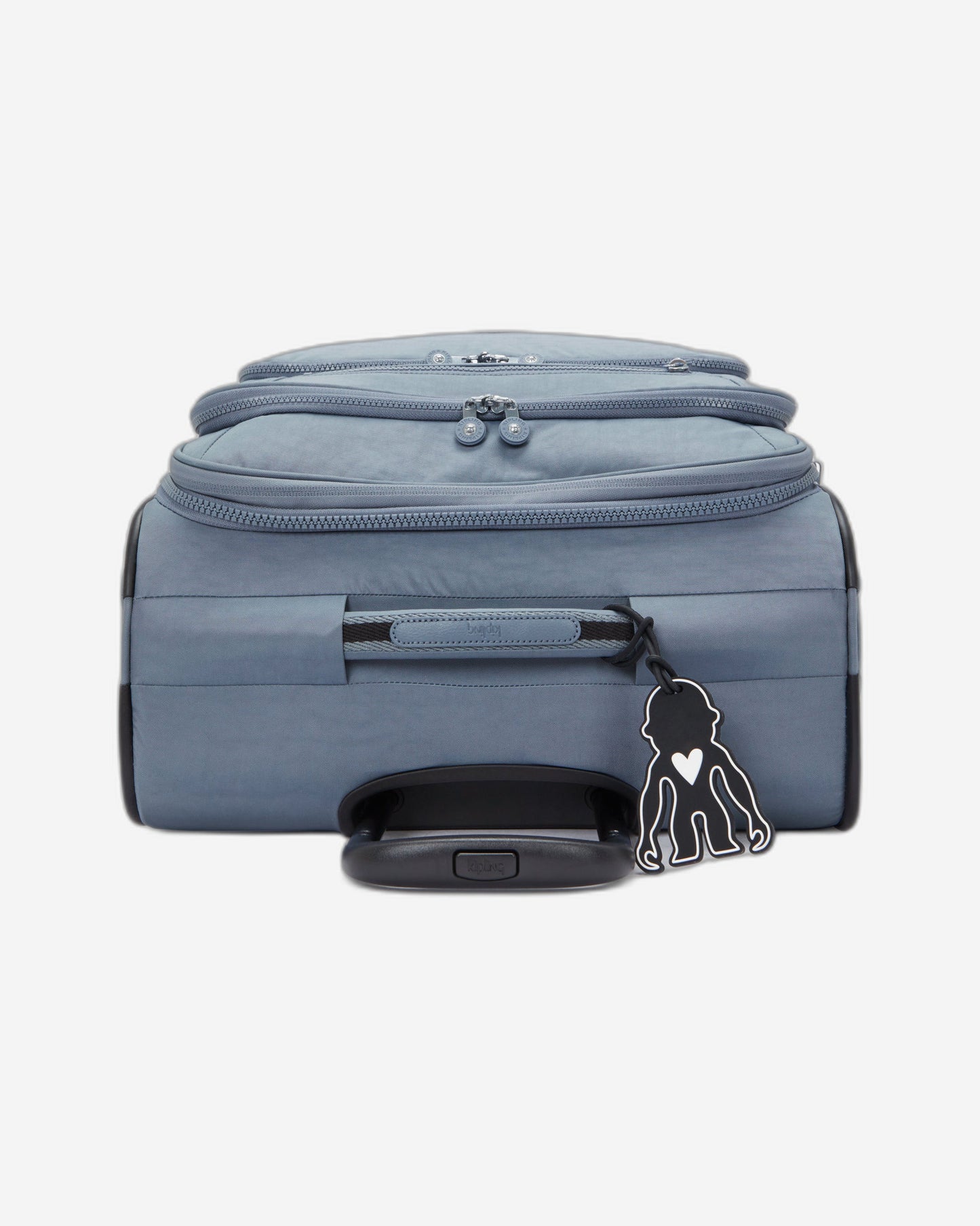 حقيبة Kipling New Youri Spin M Blue Stone متوسطة الحجم قابلة للتمدد بعجلات I7706-6FB