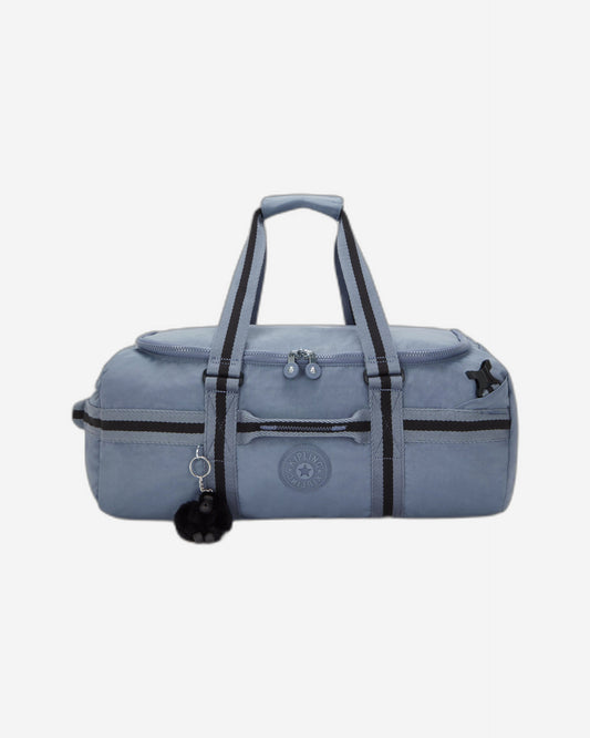 حقيبة Kipling Jonis S Blue Stone صغيرة لعطلة نهاية الأسبوع (قابلة للتحويل إلى حقيبة ظهر) I7712-6FB