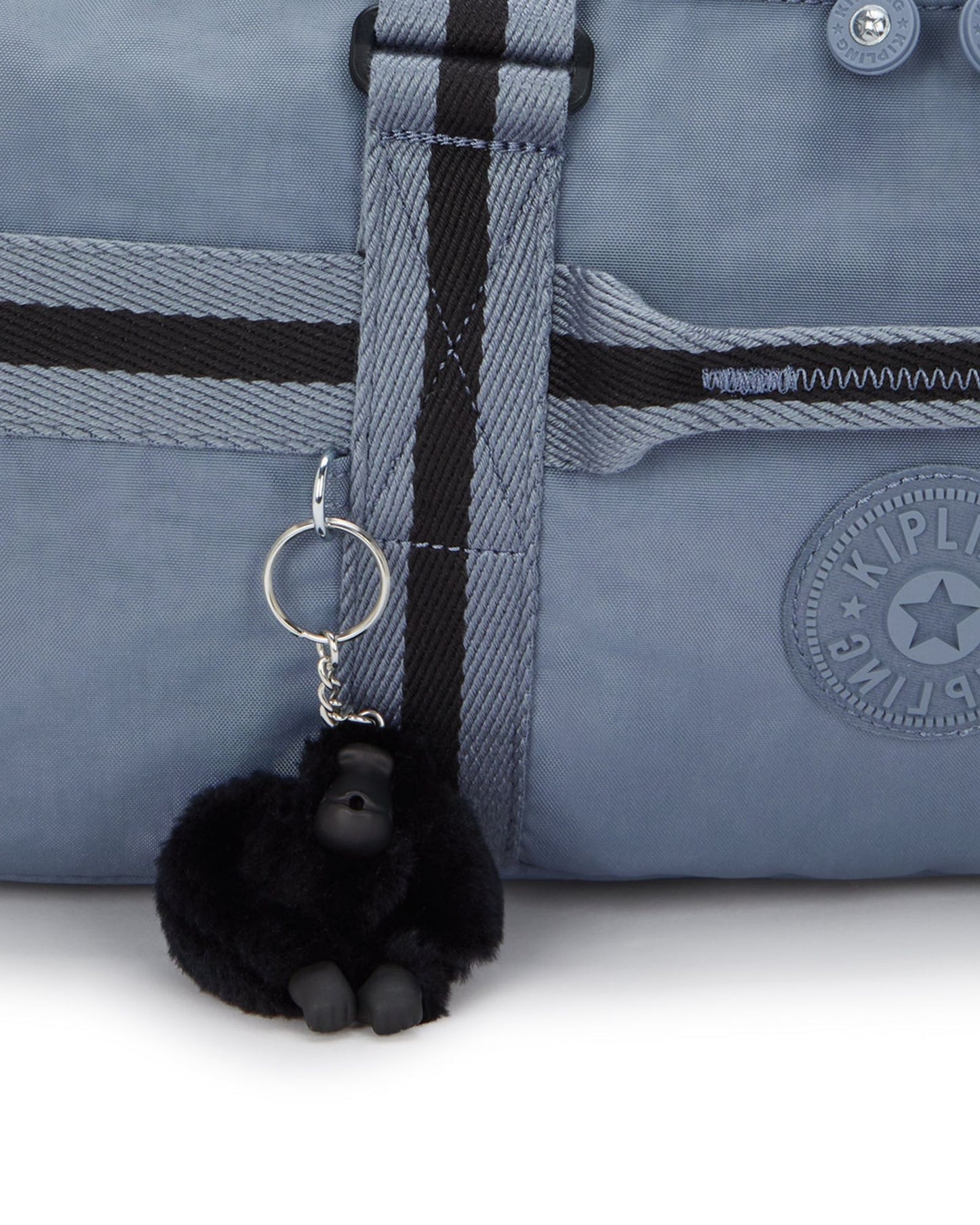 حقيبة Kipling Jonis S Blue Stone صغيرة لعطلة نهاية الأسبوع (قابلة للتحويل إلى حقيبة ظهر) I7712-6FB