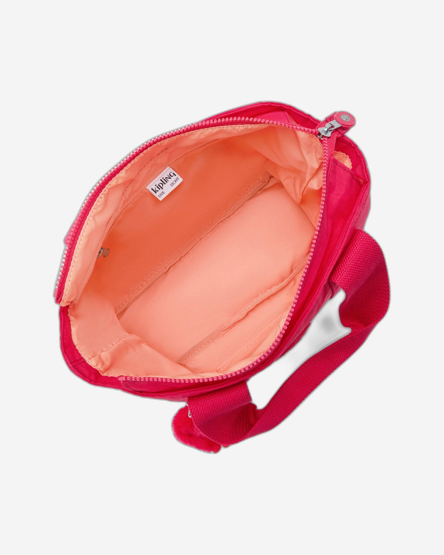 حقيبة توت متوسطة الحجم من كيبلينج مينتا إم كونفيتي وردية اللون C2I7725-T73