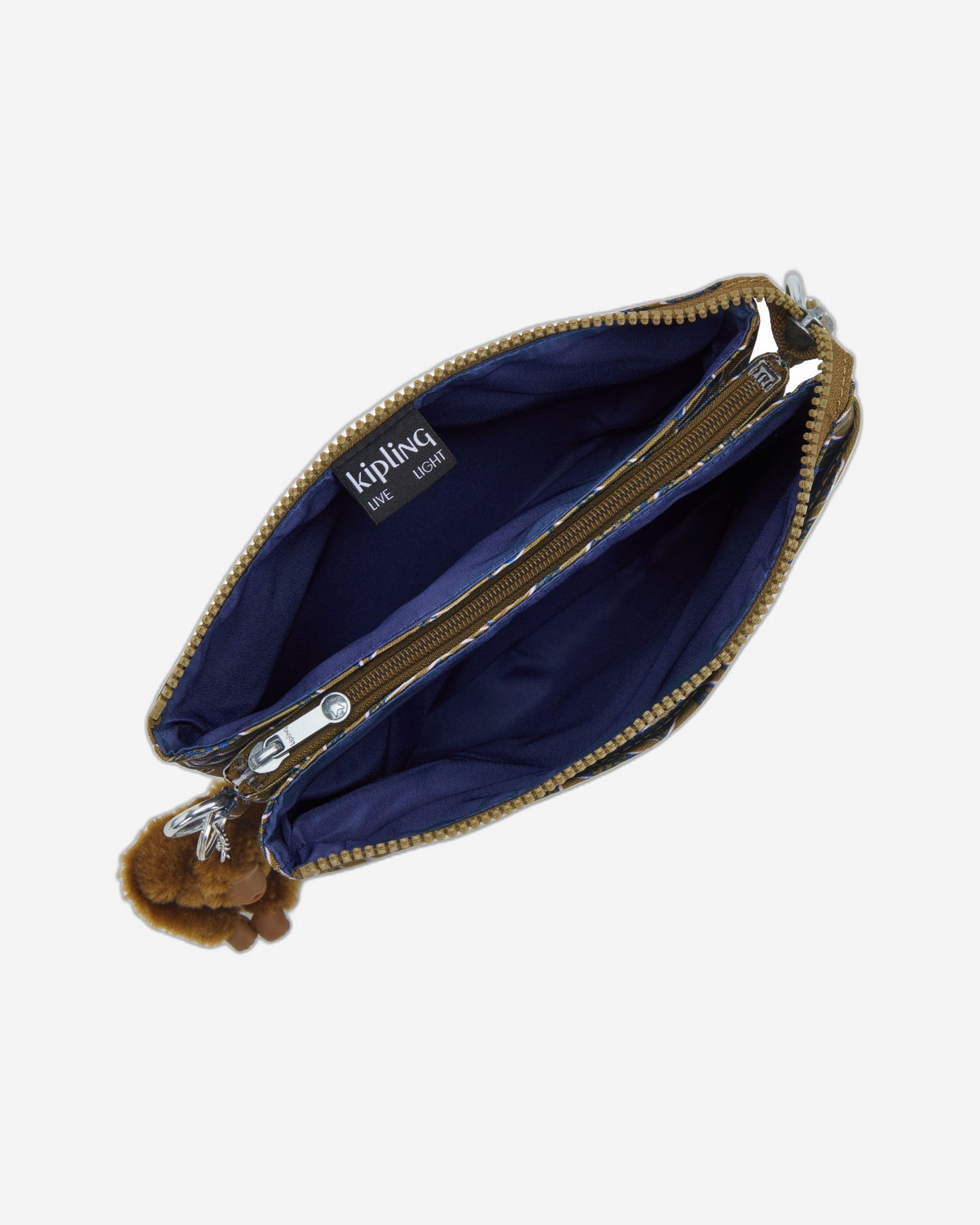 حقيبة كيبلينج ريري الصغيرة المزينة بأوراق البحر I7780-1PR