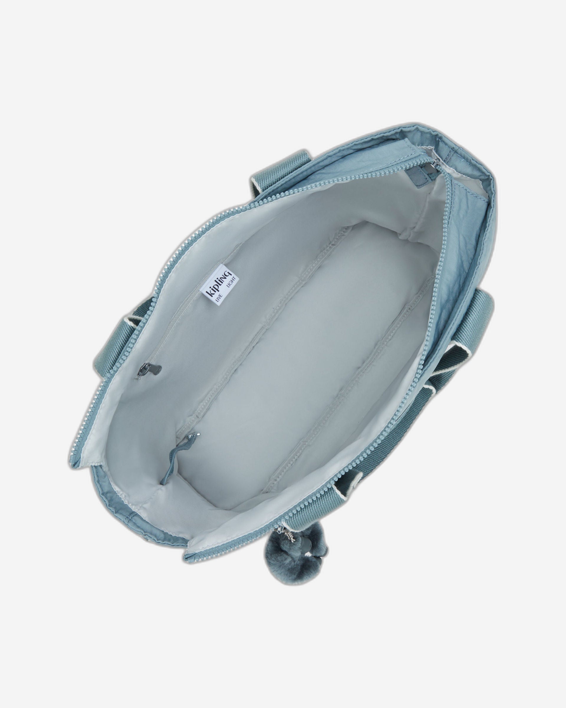 حقيبة كيبلينج مينتا إل كبيرة رمادية مريحة I7807-3NL