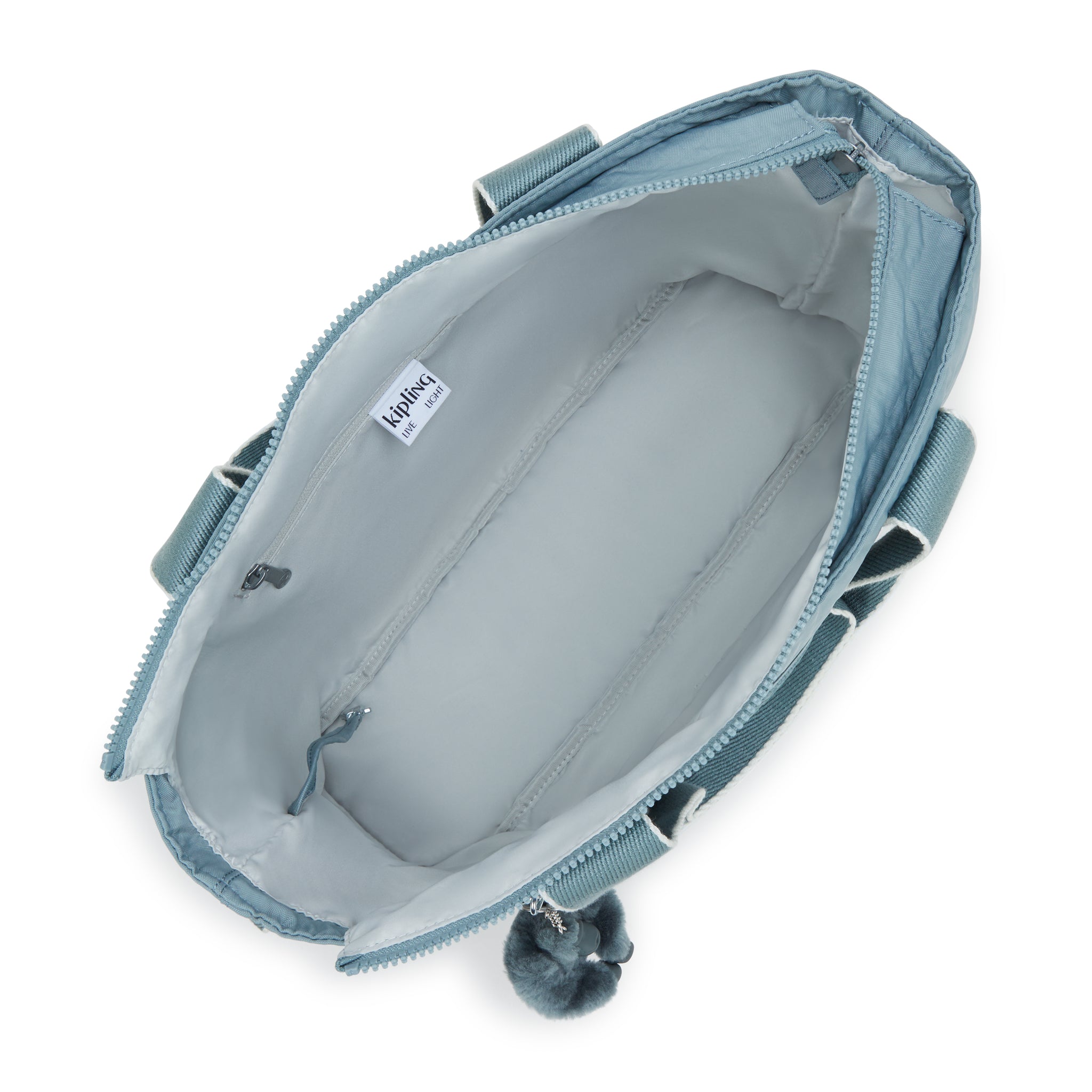 حقيبة كيبلينج مينتا إل كبيرة رمادية مريحة I7807-3NL