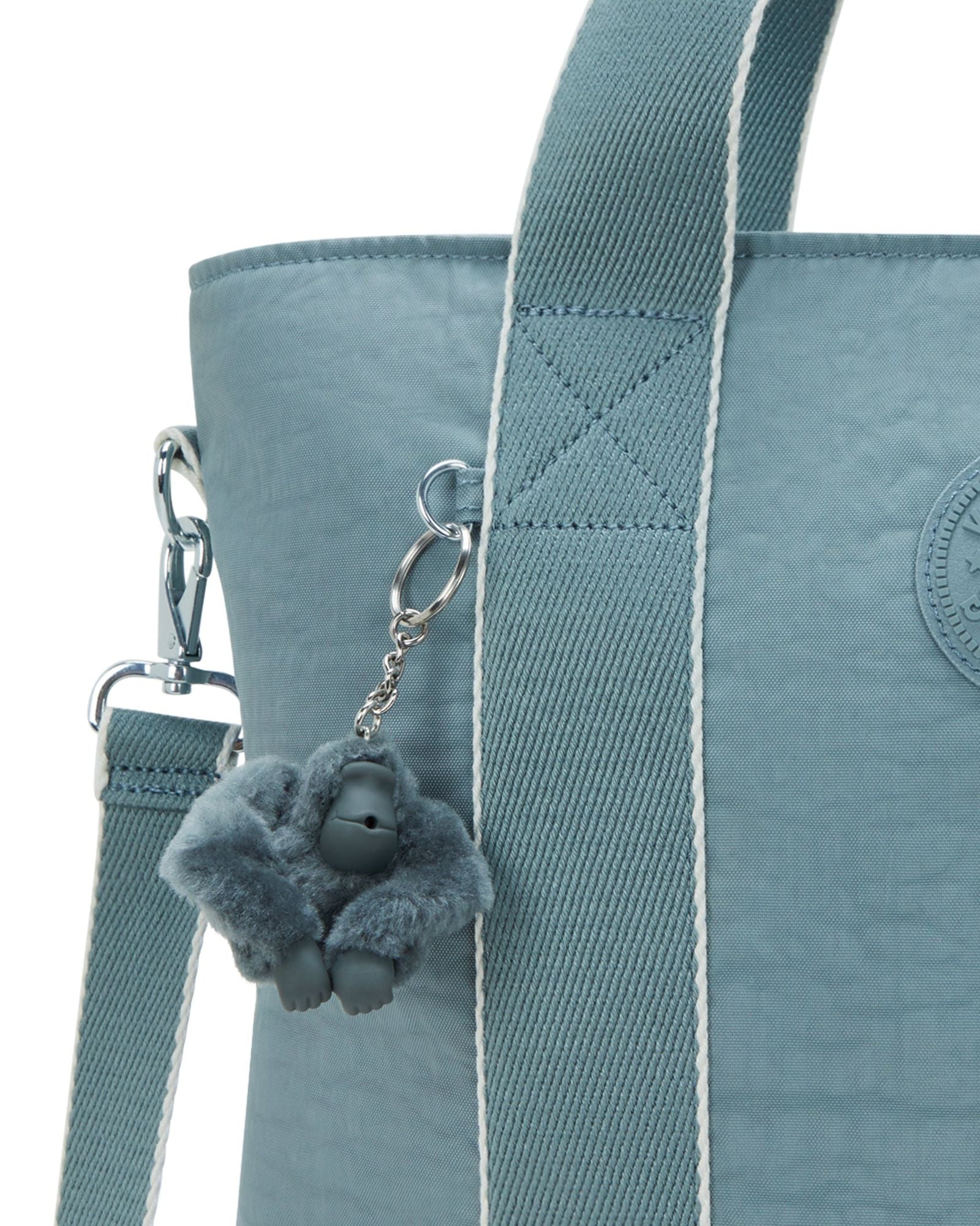 حقيبة كيبلينج مينتا إل كبيرة رمادية مريحة I7807-3NL