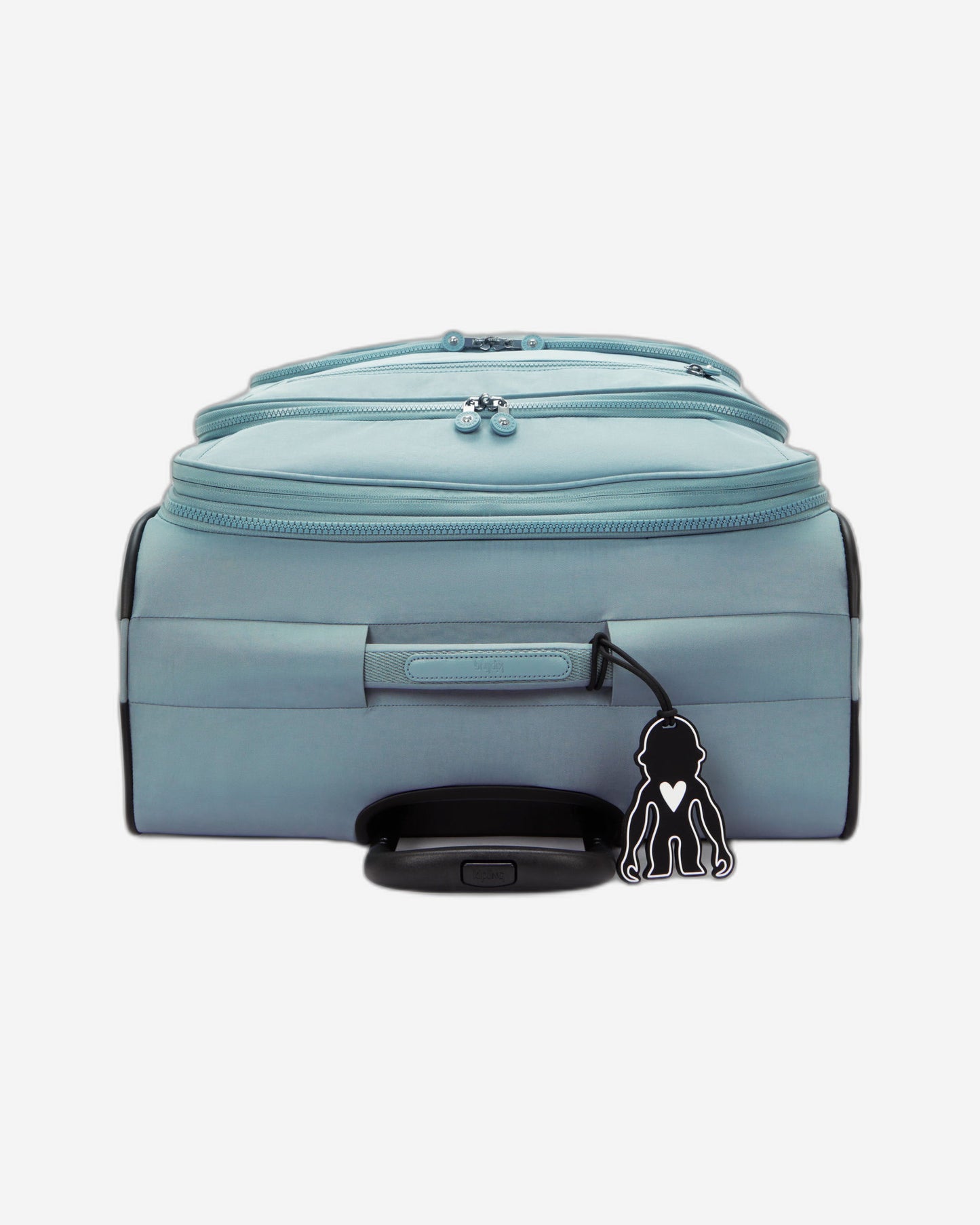 حقيبة سفر كيبلينج نيو يوري سبين إل مريحة رمادية كبيرة قابلة للتمدد بعجلات I7930-3NL