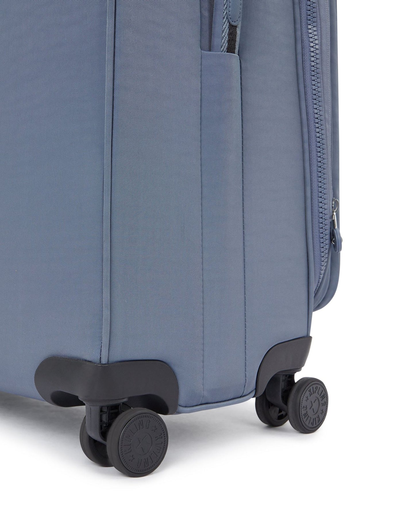 حقيبة Kipling New Youri Spin L Blue Stone كبيرة قابلة للتمدد بعجلات I7930-6FB