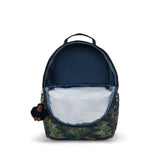 حقيبة ظهر KIPLING Seoul College Camo Treasure Large (مع حجرة للكمبيوتر المحمول) I7973-3PB
