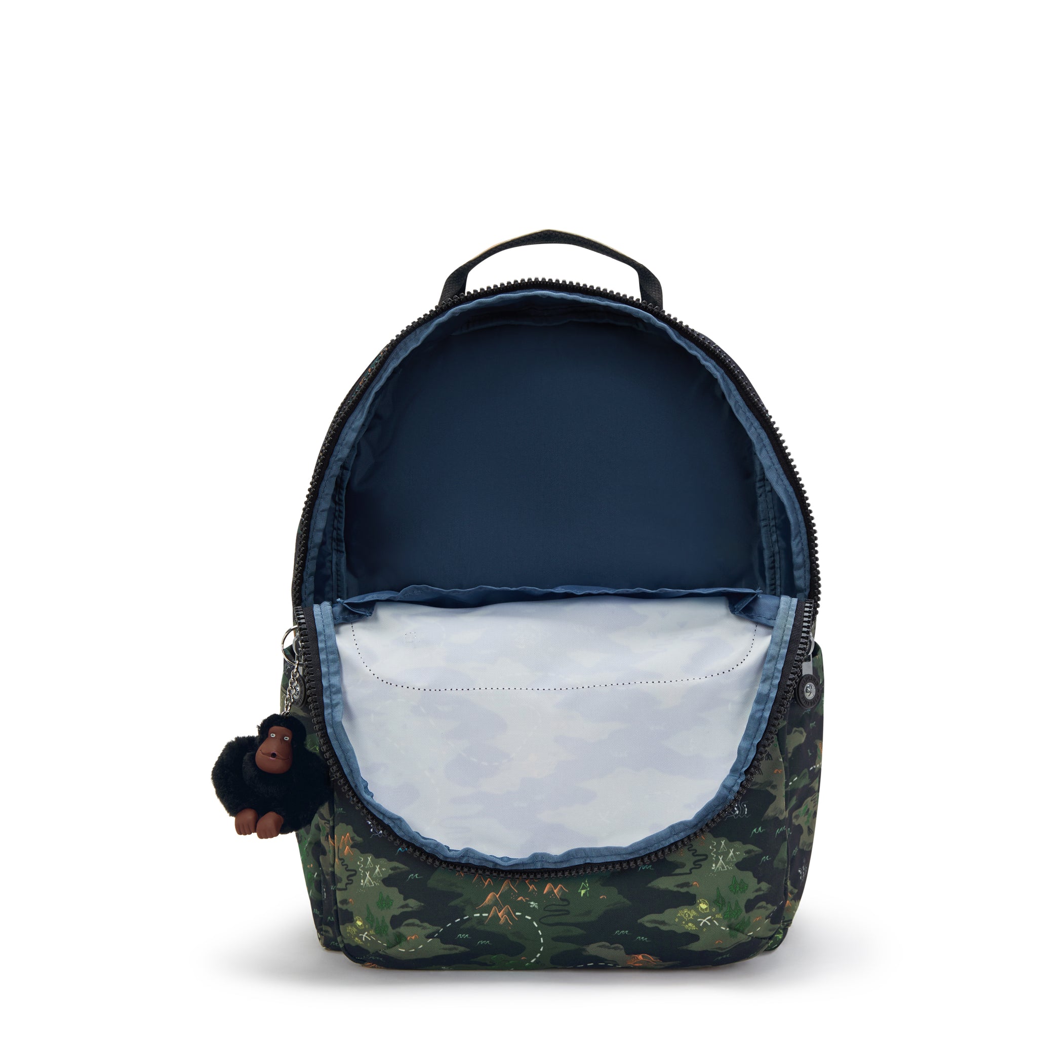 حقيبة ظهر KIPLING Seoul College Camo Treasure Large (مع حجرة للكمبيوتر المحمول) I7973-3PB
