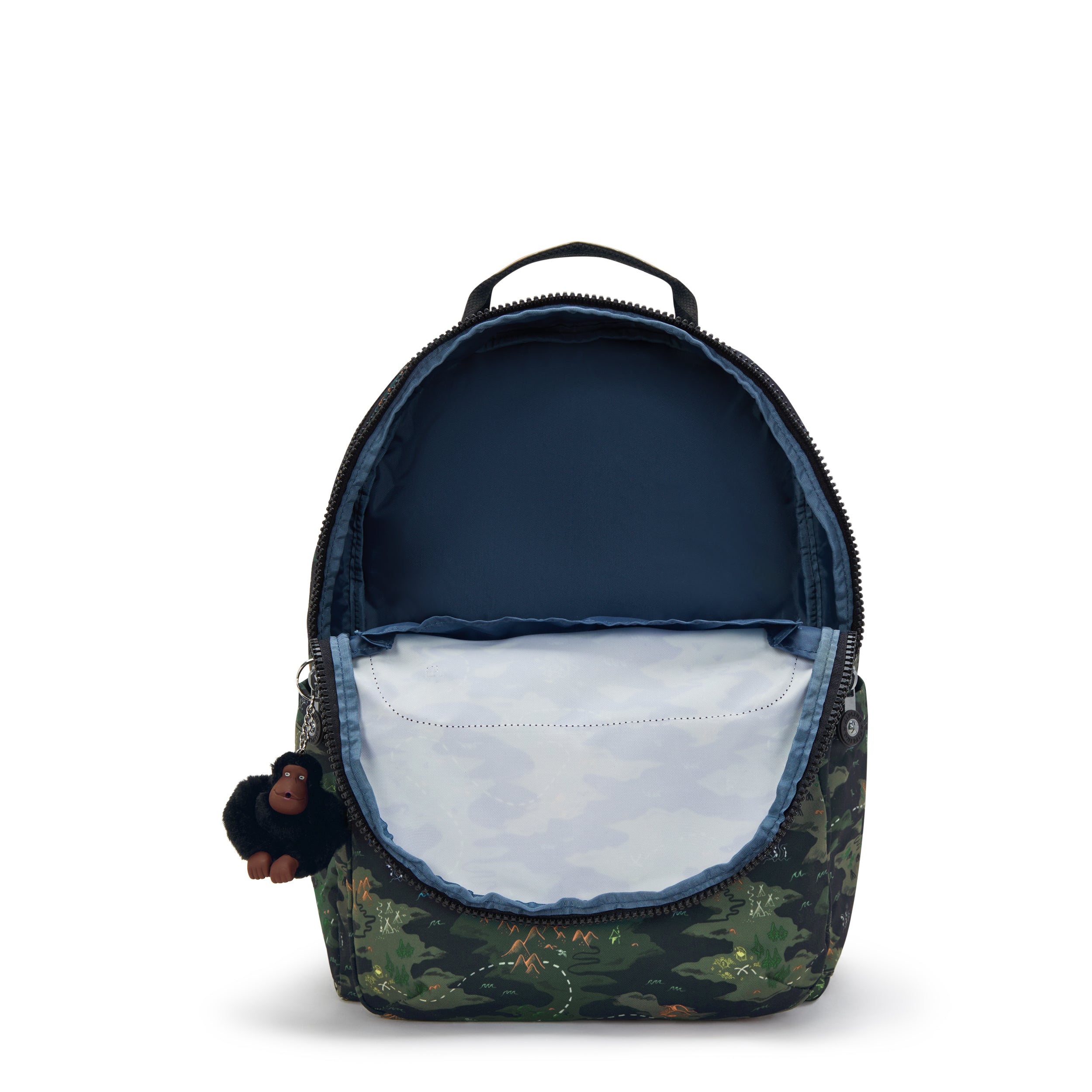 حقيبة ظهر KIPLING Seoul College Camo Treasure Large (مع حجرة للكمبيوتر المحمول) I7973-3PB