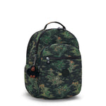 حقيبة ظهر KIPLING Seoul College Camo Treasure Large (مع حجرة للكمبيوتر المحمول) I7973-3PB