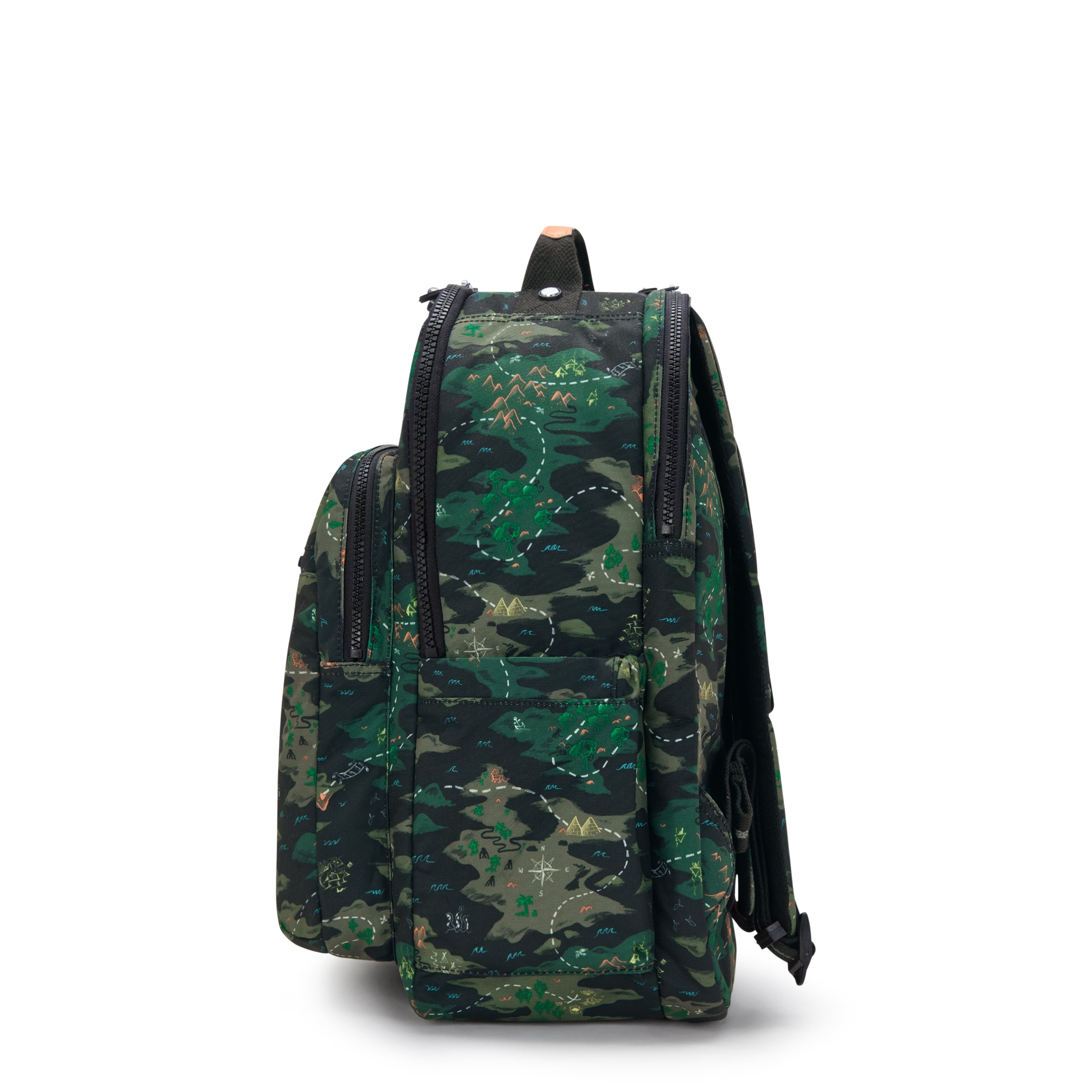 حقيبة ظهر KIPLING Seoul College Camo Treasure Large (مع حجرة للكمبيوتر المحمول) I7973-3PB