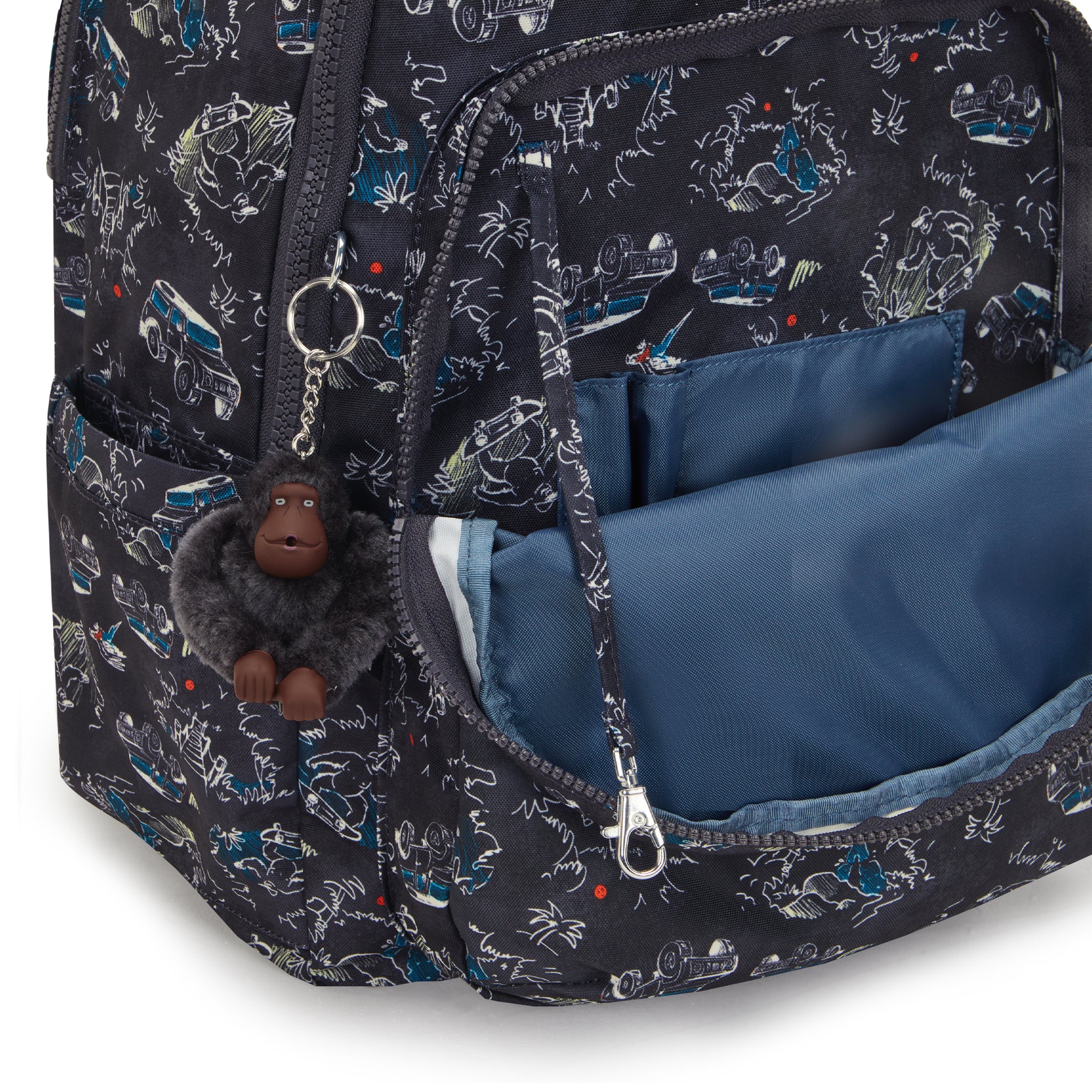 حقيبة ظهر كبيرة من كيبلينج سيول كوليدج جانجل فن ريس C2I7973-TJ3