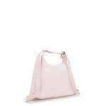 حقيبة كتف كيبلينج ينا بينك شاين متوسطة الحجم I8014-3DZ