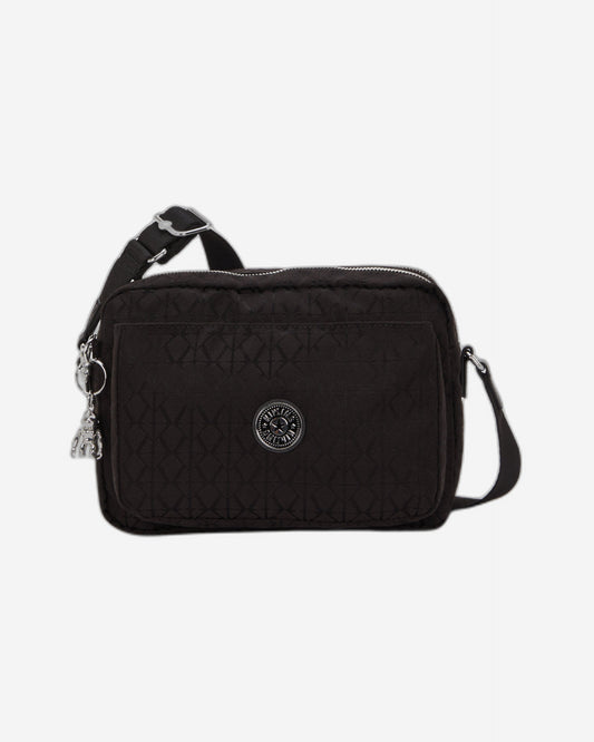 Kipling Abanu M Noir Sign Jq Medium crossbody I8024-4NW