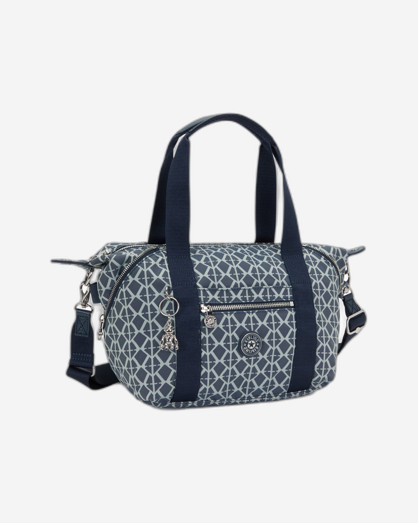 حقيبة يد صغيرة Kipling Art Mini Navy Sign Jq (بحزام كتف قابل للإزالة) I8028-8DM