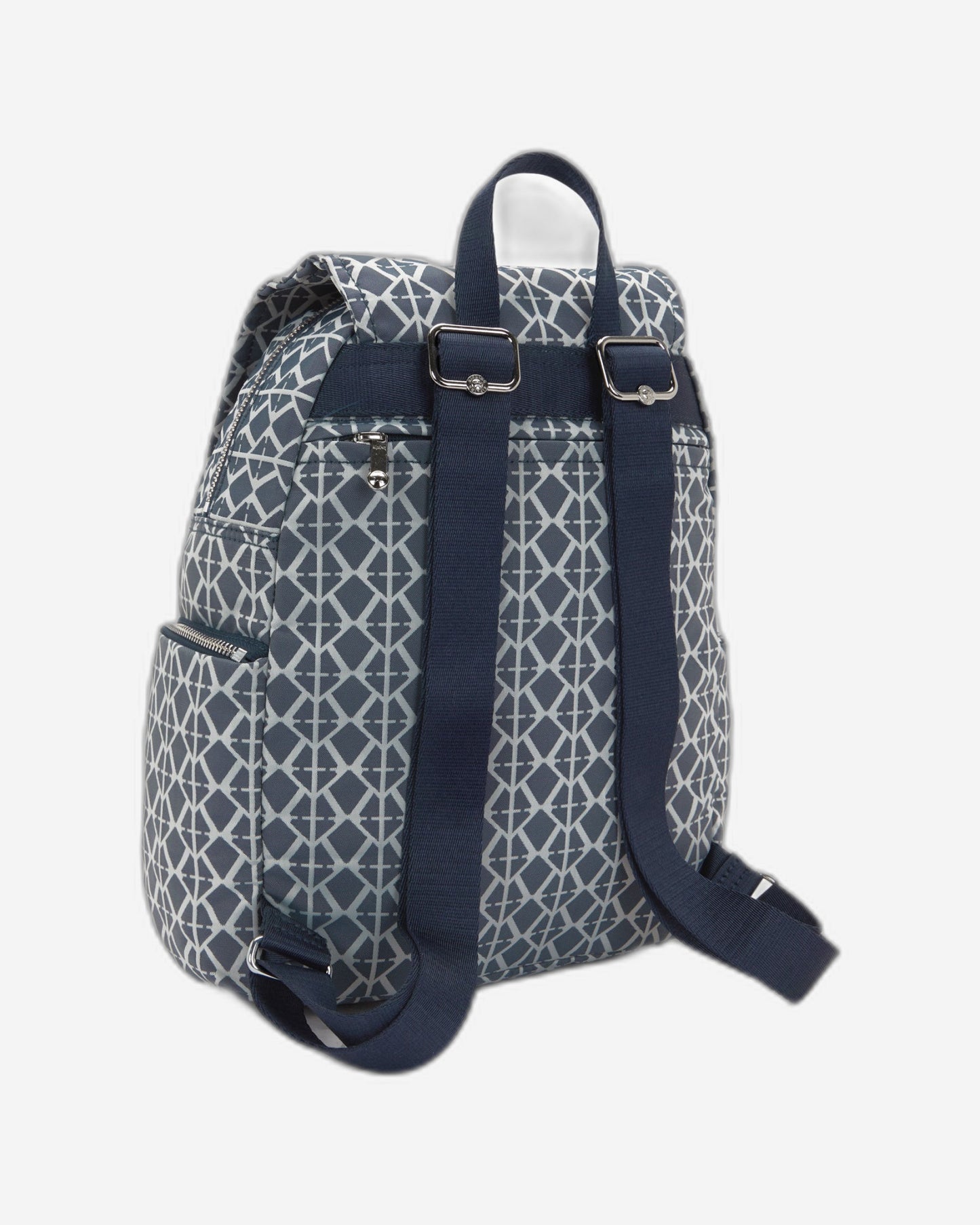 حقيبة ظهر Kipling City Zip S Navy Sign Jq صغيرة I8029-8DM