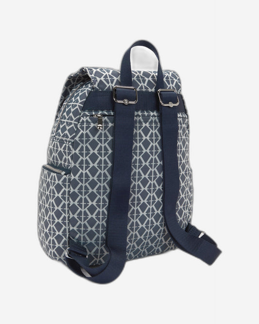 حقيبة ظهر Kipling City Zip S Navy Sign Jq صغيرة I8029-8DM