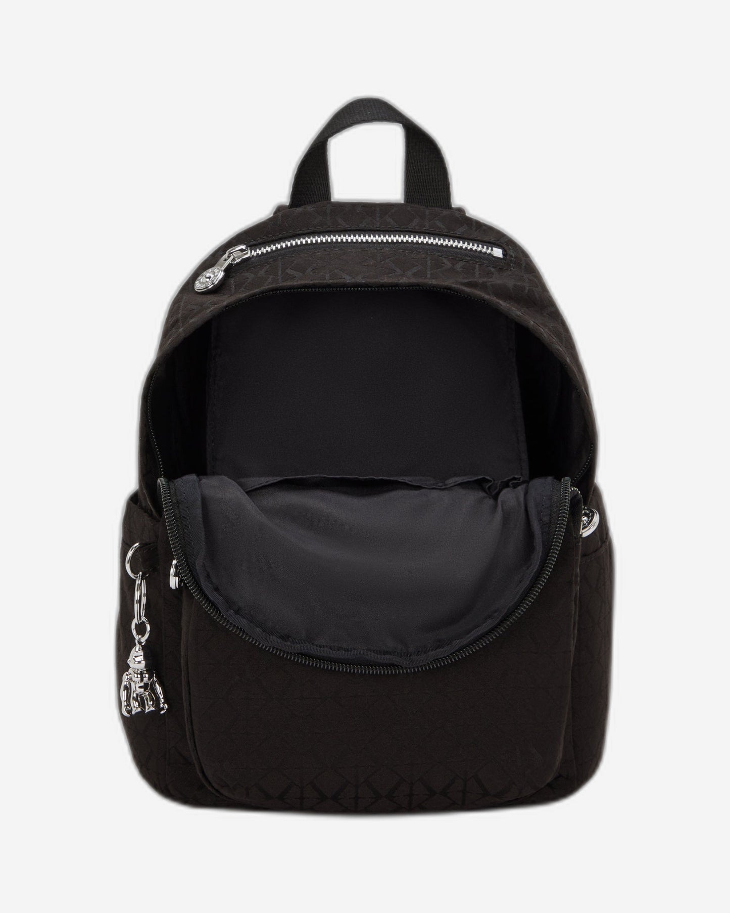 حقيبة ظهر Kipling Delia Mini Noir Sign Jq صغيرة I8035-4NW