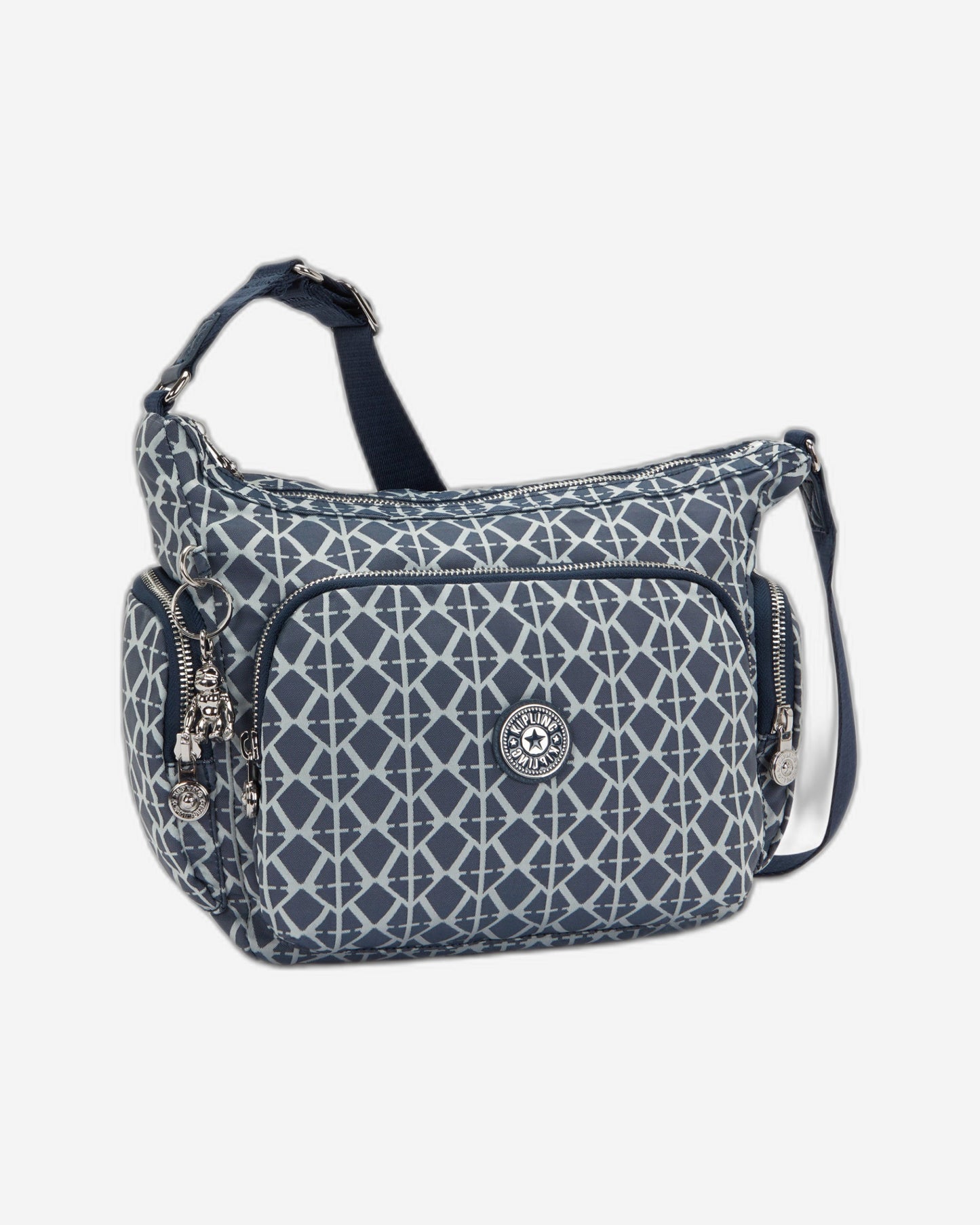 حقيبة Kipling Gabb S Navy Sign Jq متوسطة الحجم I8039-8DM