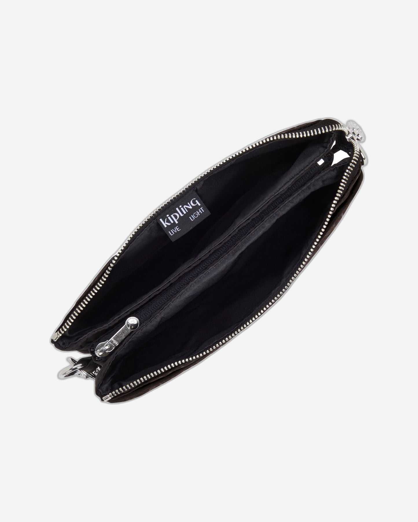 حقيبة Kipling Riri Noir Sign Jq صغيرة الحجم (مع حزام كتف قابل للإزالة) I8043-4NW