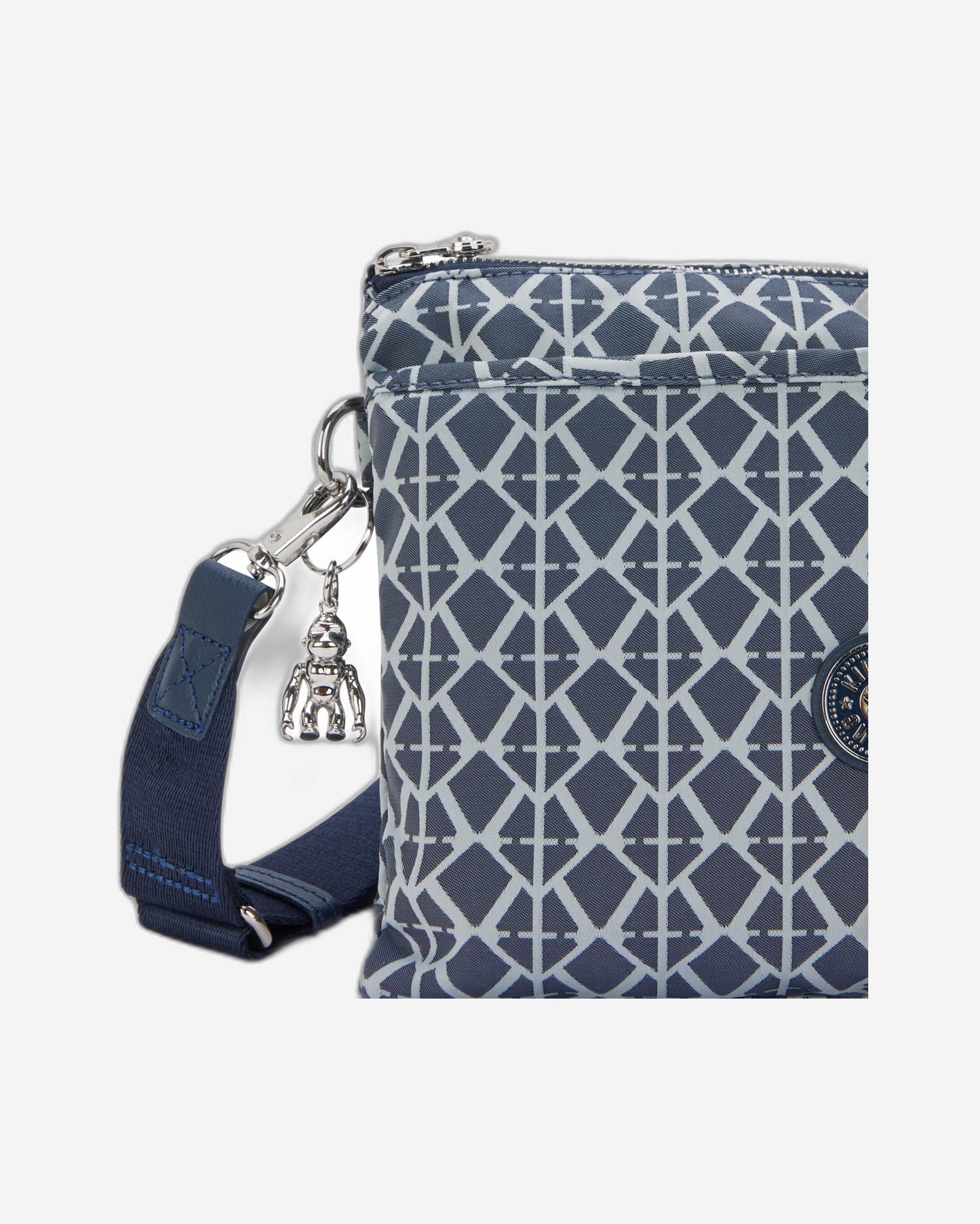 حقيبة Kipling Riri L Navy Sign Jq متوسطة الحجم (مع حزام كتف قابل للإزالة) I8044-8DM