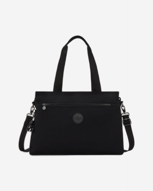 حقيبة عمل Kipling Elysia Work Infinite Black (بحزام كتف قابل للإزالة) I8066-2EN