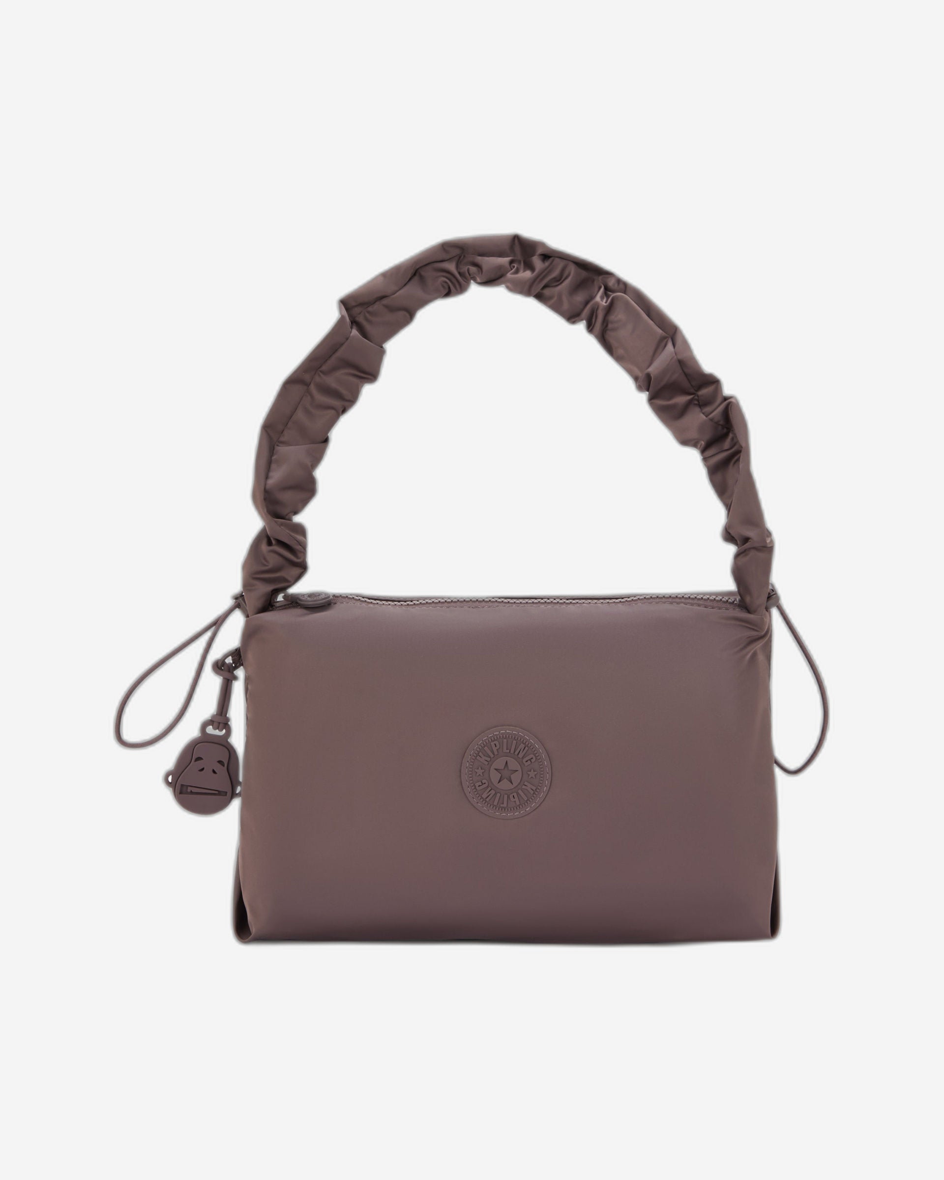 حقيبة كتف Kipling Eleni M Simply Mocha متوسطة الحجم I8118-7DG