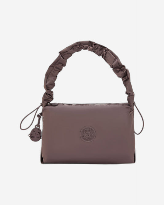 حقيبة كتف Kipling Eleni M Simply Mocha متوسطة الحجم I8118-7DG