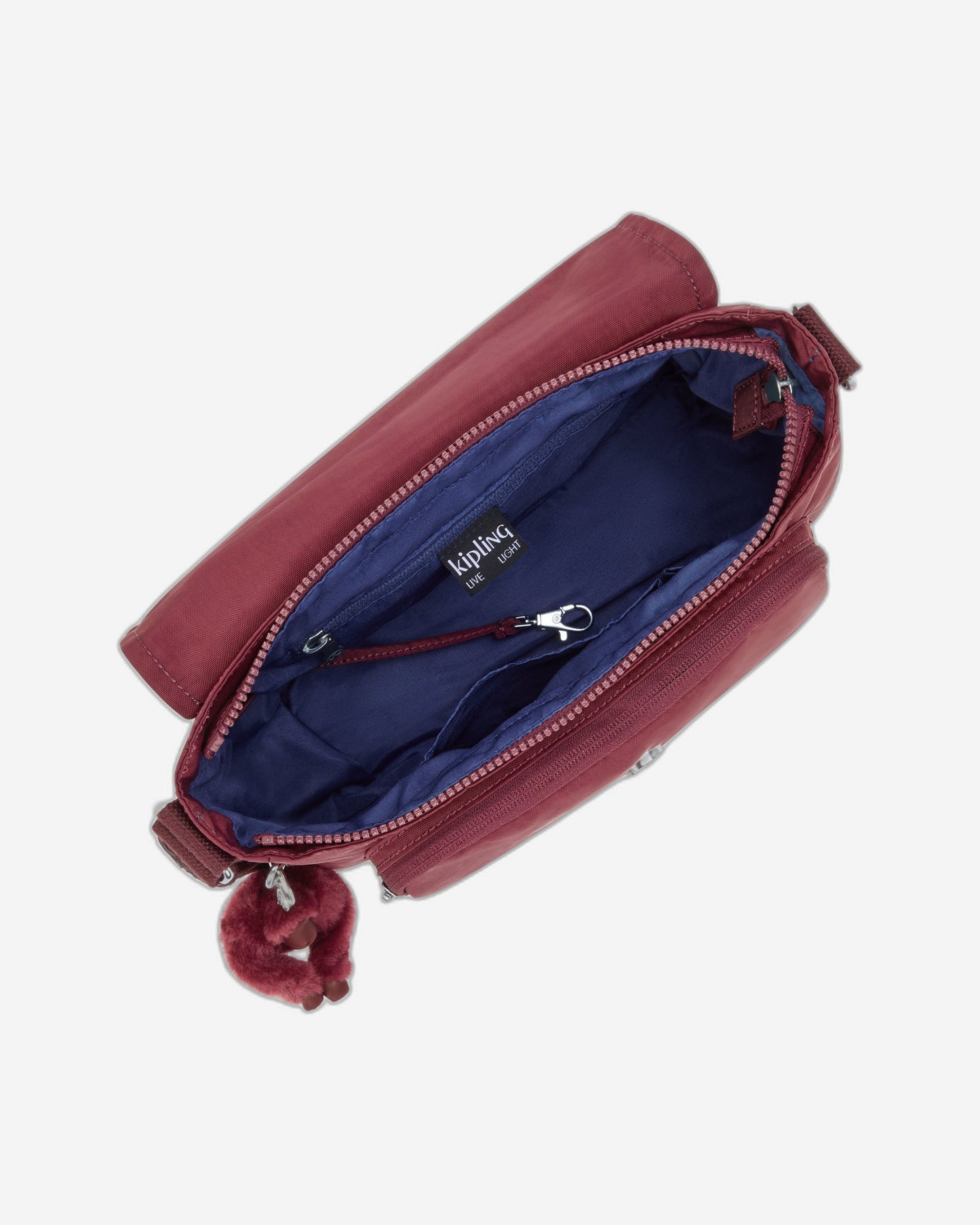 حقيبة Kipling Dalma Lounge Wine متوسطة الحجم (بسحاب قابل للتوسيع) I8123-5FW