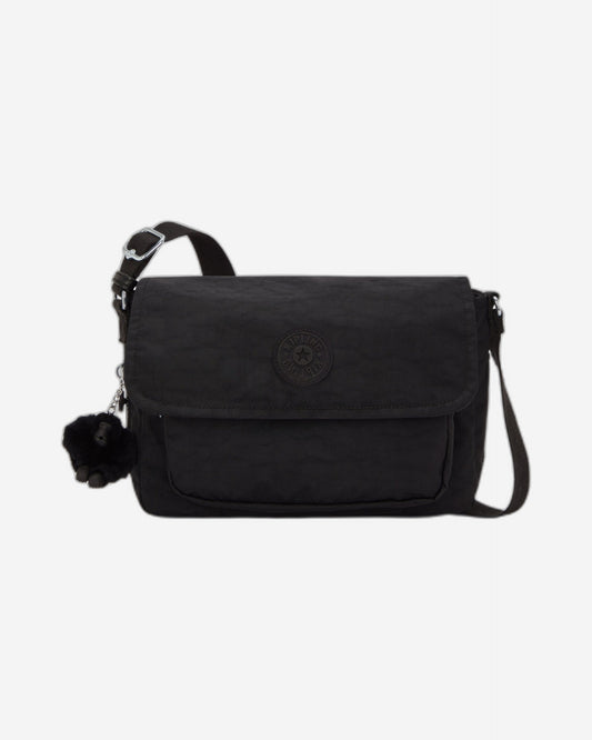 حقيبة Kipling Dalma Black Noir متوسطة الحجم (بسحاب قابل للتوسيع) I8123-P39