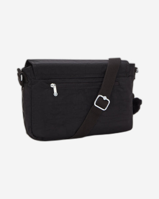 حقيبة Kipling Dalma Black Noir متوسطة الحجم (بسحاب قابل للتوسيع) I8123-P39