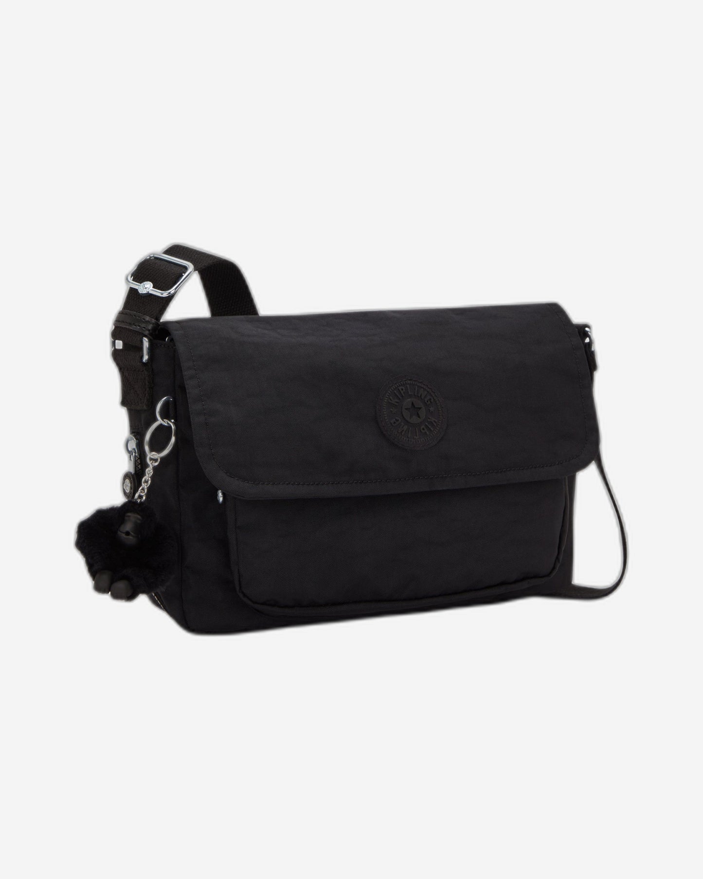 حقيبة Kipling Dalma Black Noir متوسطة الحجم (بسحاب قابل للتوسيع) I8123-P39