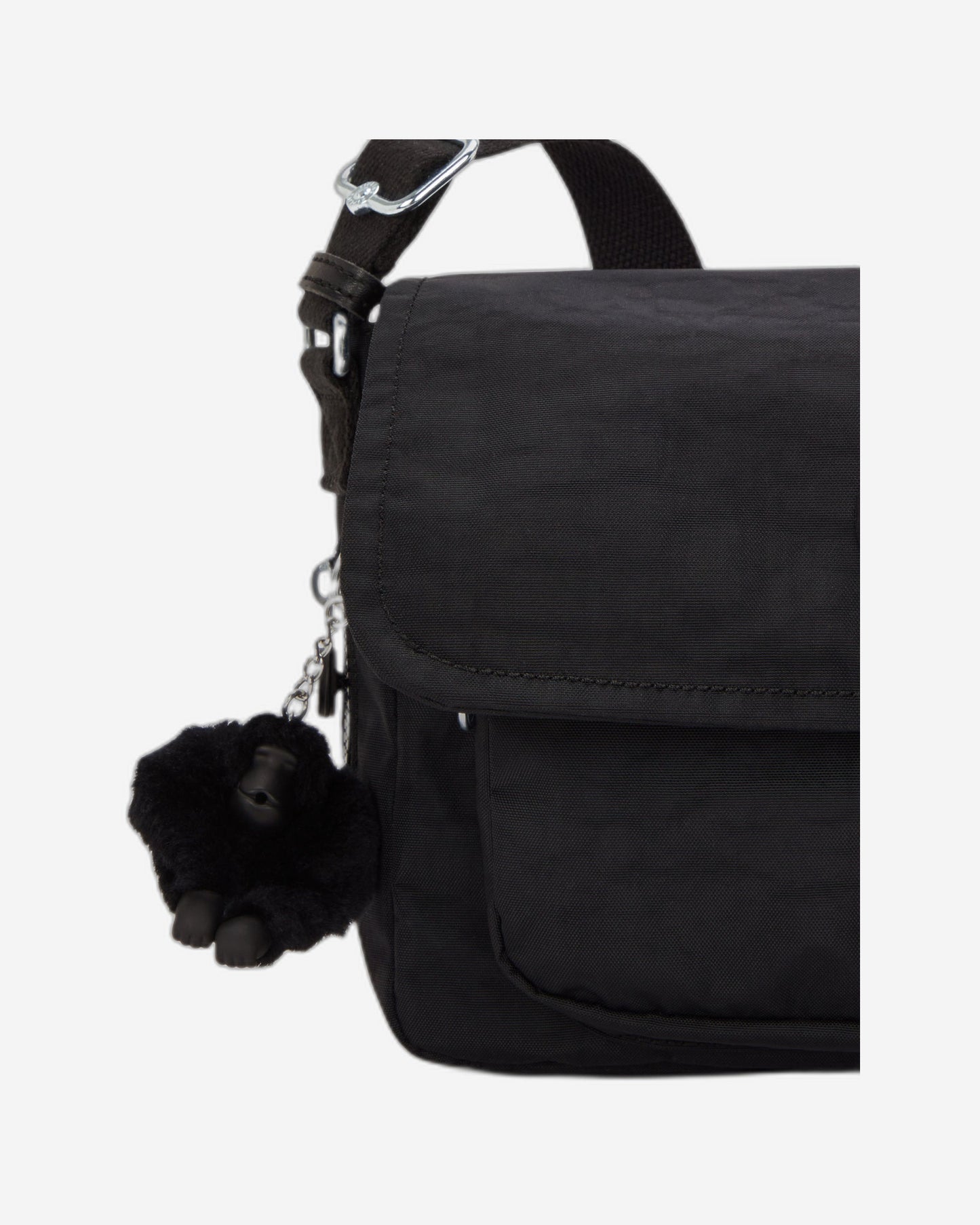 حقيبة Kipling Dalma Black Noir متوسطة الحجم (بسحاب قابل للتوسيع) I8123-P39