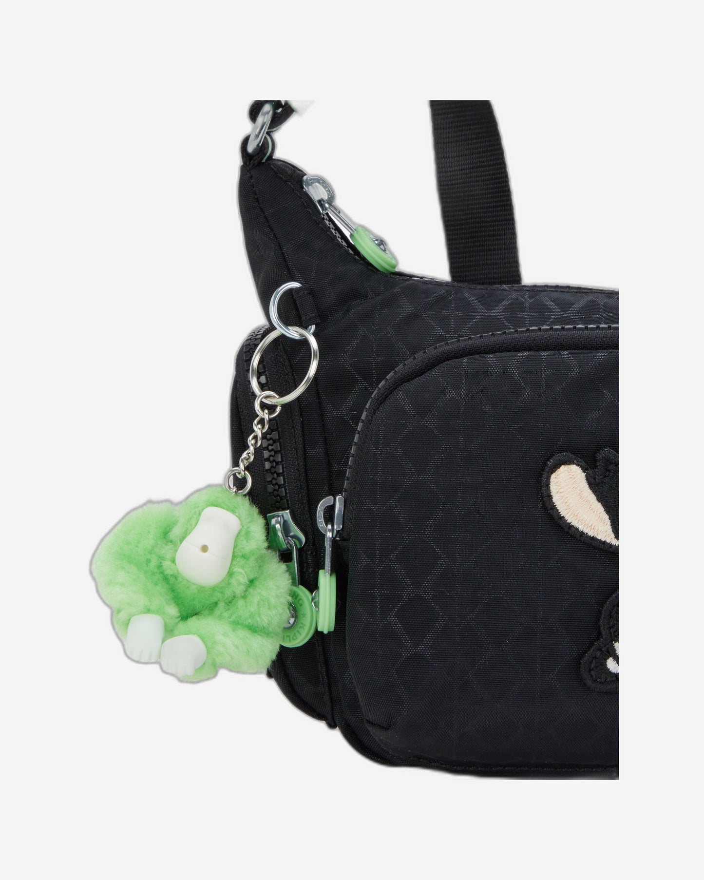 حقيبة كتف صغيرة خضراء من Kipling Gabbette S Powerpuff Girls I8124-1PF